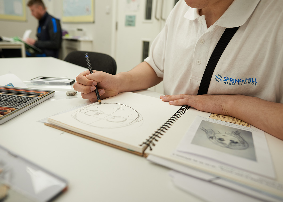 Spring Hill High School - Art Class