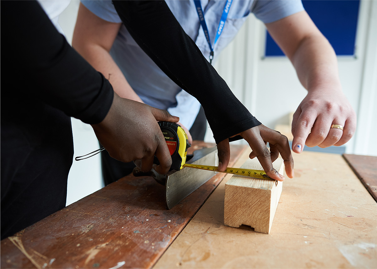 Spring Hill High School - Woodwork Class
