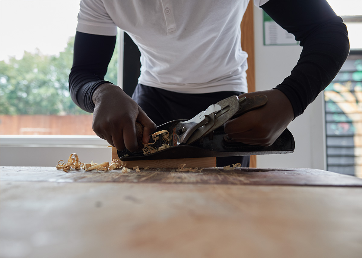 Spring Hill High School - Woodwork Class